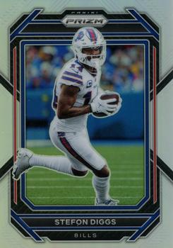 2022 Panini Prizm - Silver #31 Stefon Diggs Front