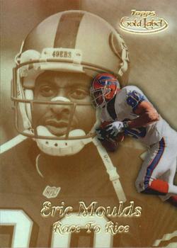 1999 Topps Gold Label - Race to... Gold #R12 Eric Moulds Front