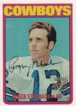 1999 Topps Stars - Rookie Reprints Autographs #RA1 Roger Staubach Front
