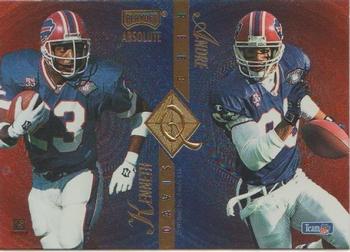 1995 Playoff Absolute - Quad Series #Q14 Kenneth Davis / Andre Reed / Russell Copeland / Cornelius Bennett Front