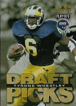 1995 Playoff Absolute #191 Tyrone Wheatley Front