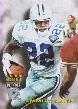1995 Playoff Absolute #22 Emmitt Smith Front