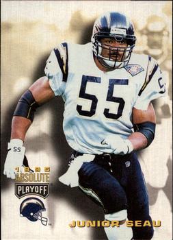 1995 Playoff Absolute #24 Junior Seau Front