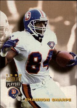 1995 Playoff Absolute #32 Shannon Sharpe Front