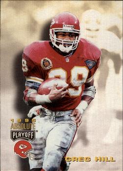 1995 Playoff Absolute #61 Greg Hill Front