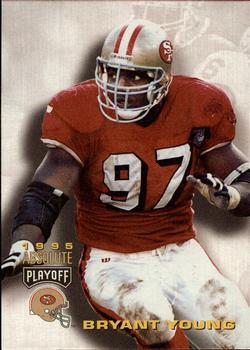 1995 Playoff Absolute #67 Bryant Young Front