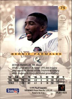 1995 Playoff Absolute #75 Bernie Parmalee Back