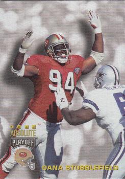 1995 Playoff Absolute #82 Dana Stubblefield Front