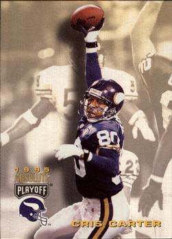 1995 Playoff Absolute #96 Cris Carter Front