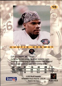 1995 Playoff Absolute #98 Curtis Conway Back