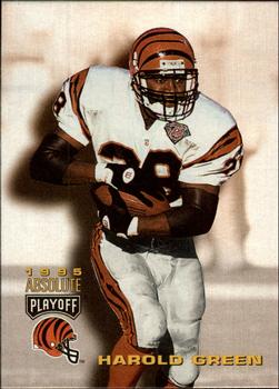 1995 Playoff Absolute #102 Harold Green Front