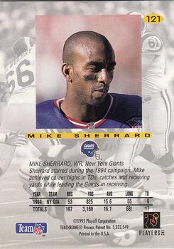 1995 Playoff Absolute #121 Mike Sherrard Back