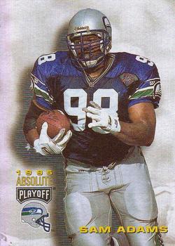 1995 Playoff Absolute #160 Sam Adams Front