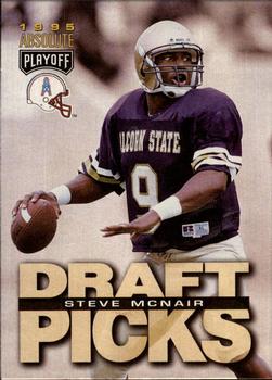 1995 Playoff Absolute #182 Steve McNair Front