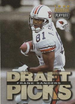 1995 Playoff Absolute #198 Frank Sanders Front