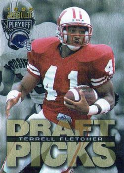 1995 Playoff Absolute #199 Terrell Fletcher Front