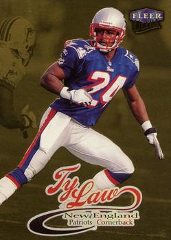 1999 Ultra - Gold Medallion #88G Ty Law Front