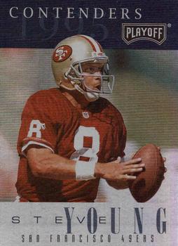 1995 Playoff Contenders #1 Steve Young Front