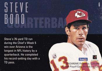1995 Playoff Contenders #6 Steve Bono Back