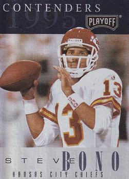 1995 Playoff Contenders #6 Steve Bono Front