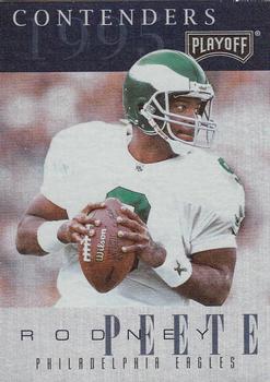 1995 Playoff Contenders #9 Rodney Peete Front