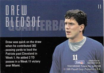 1995 Playoff Contenders #11 Drew Bledsoe Back