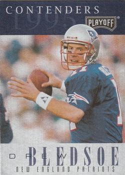 1995 Playoff Contenders #11 Drew Bledsoe Front