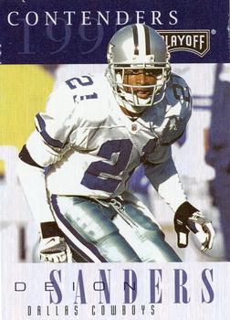 1995 Playoff Contenders #21 Deion Sanders Front