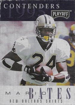 1995 Playoff Contenders #24 Mario Bates Front