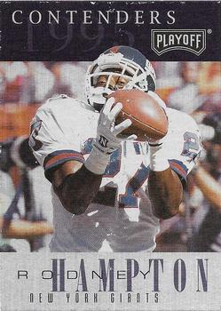 1995 Playoff Contenders #27 Rodney Hampton Front