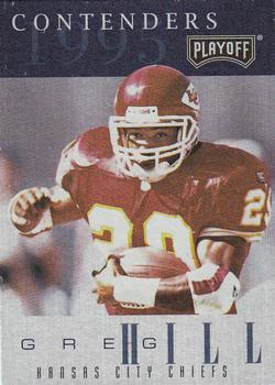 1995 Playoff Contenders #29 Greg Hill Front