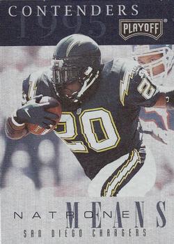 1995 Playoff Contenders #31 Natrone Means Front