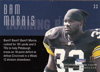 1995 Playoff Contenders #33 Bam Morris Back