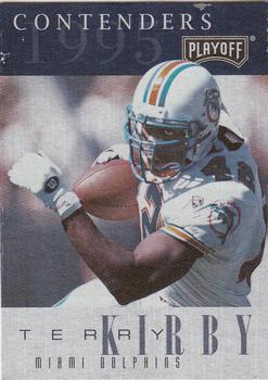 1995 Playoff Contenders #42 Terry Kirby Front