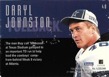 1995 Playoff Contenders #48 Daryl Johnston Back