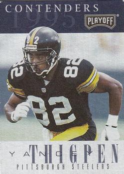 1995 Playoff Contenders #56 Yancey Thigpen Front