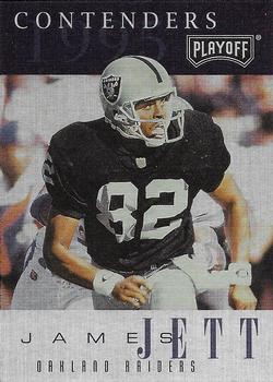1995 Playoff Contenders #57 James Jett Front