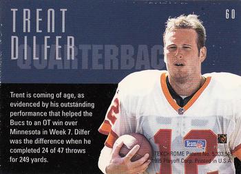 1995 Playoff Contenders #60 Trent Dilfer Back