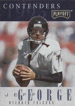 1995 Playoff Contenders #62 Jeff George Front