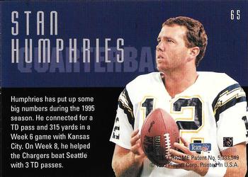 1995 Playoff Contenders #65 Stan Humphries Back