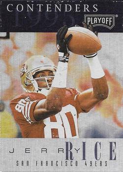 1995 Playoff Contenders #80 Jerry Rice Front