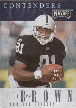 1995 Playoff Contenders #81 Tim Brown Front