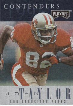 1995 Playoff Contenders #82 John Taylor Front