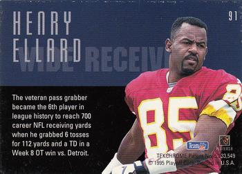 1995 Playoff Contenders #91 Henry Ellard Back