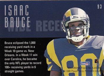 1995 Playoff Contenders #93 Isaac Bruce Back