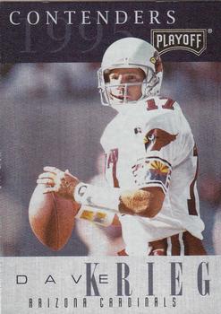 1995 Playoff Contenders #97 Dave Krieg Front