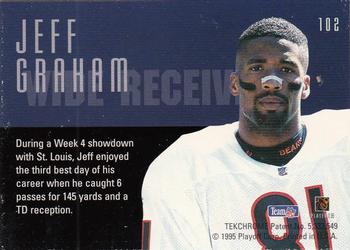1995 Playoff Contenders #102 Jeff Graham Back