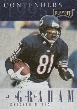 1995 Playoff Contenders #102 Jeff Graham Front