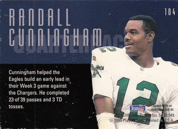 1995 Playoff Contenders #104 Randall Cunningham Back