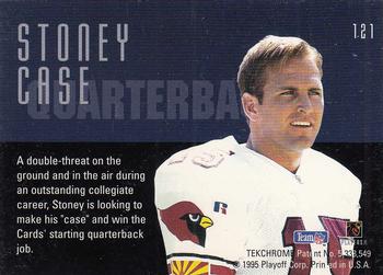 1995 Playoff Contenders #121 Stoney Case Back